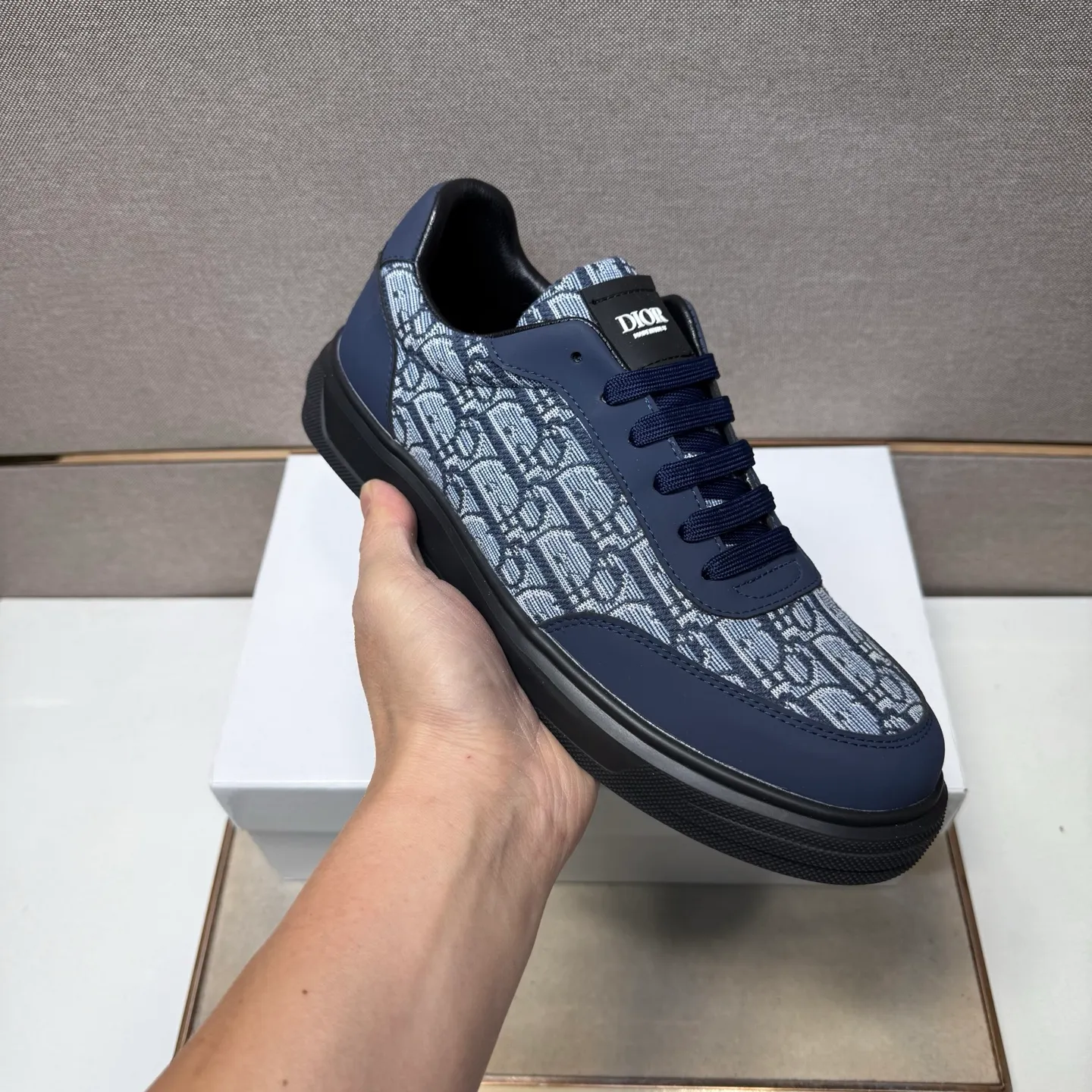 ⬛️Men's shoes 💰p400 [Dior~] Men's casual shoes 2025z cabinet sales simultaneously 🔶Size: 38-44#️⃣ 🔷3 colors🔜The upper is made of multi-material splicing ➕Genuine leather lining, comfortable and breathable, sole: original comfortable and wear-resistant outsole, ⚠️real thing📱photographed🎬real thing is better📢📢📢